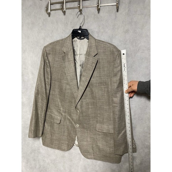Patrick James Blazer Men 48R Italy Loro Piana Summertime Wool Silk Linen Luxury - Picture 5 of 11